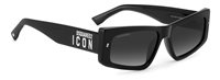 Occhiali da sole Dsquared Uomo ICON 0007/S807/9O BLACK57 - ICON 0007/S807/9O BLACK57